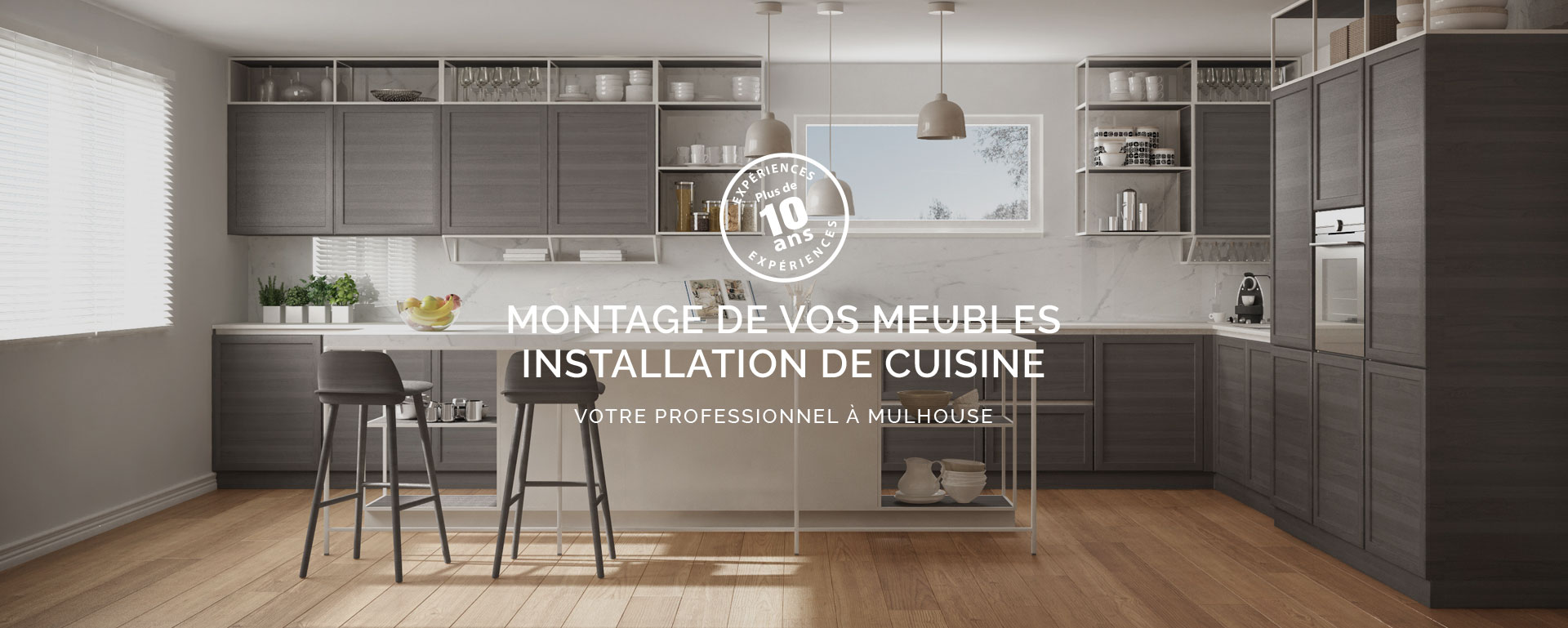Installation d'une cuisine par votre professionnel à Mulhouse